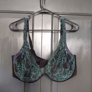 Cacique mesh lace bra